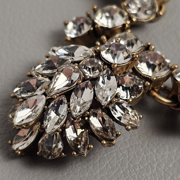 [J. Crew] Crystal Bib Statement Necklace - Picture 13 of 16